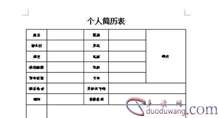 个人简历范文200字（经典）