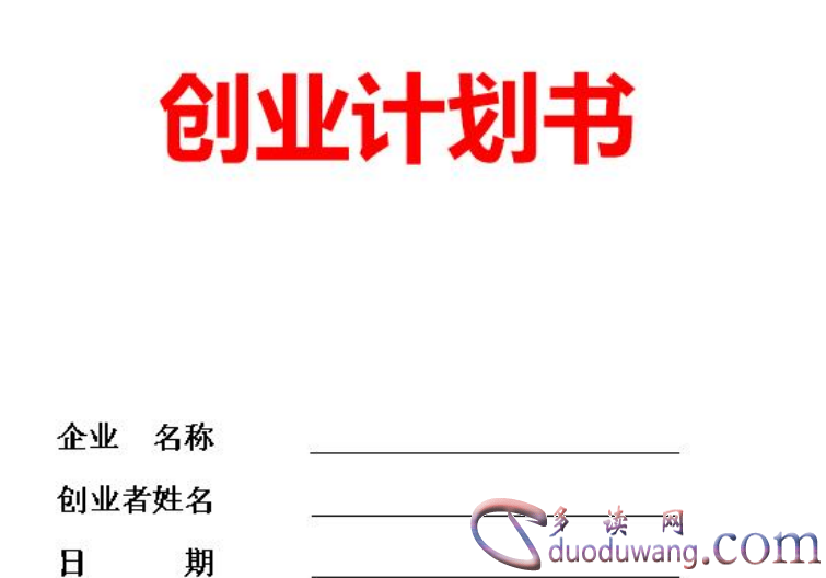 计划书怎么写范文大全（经典）